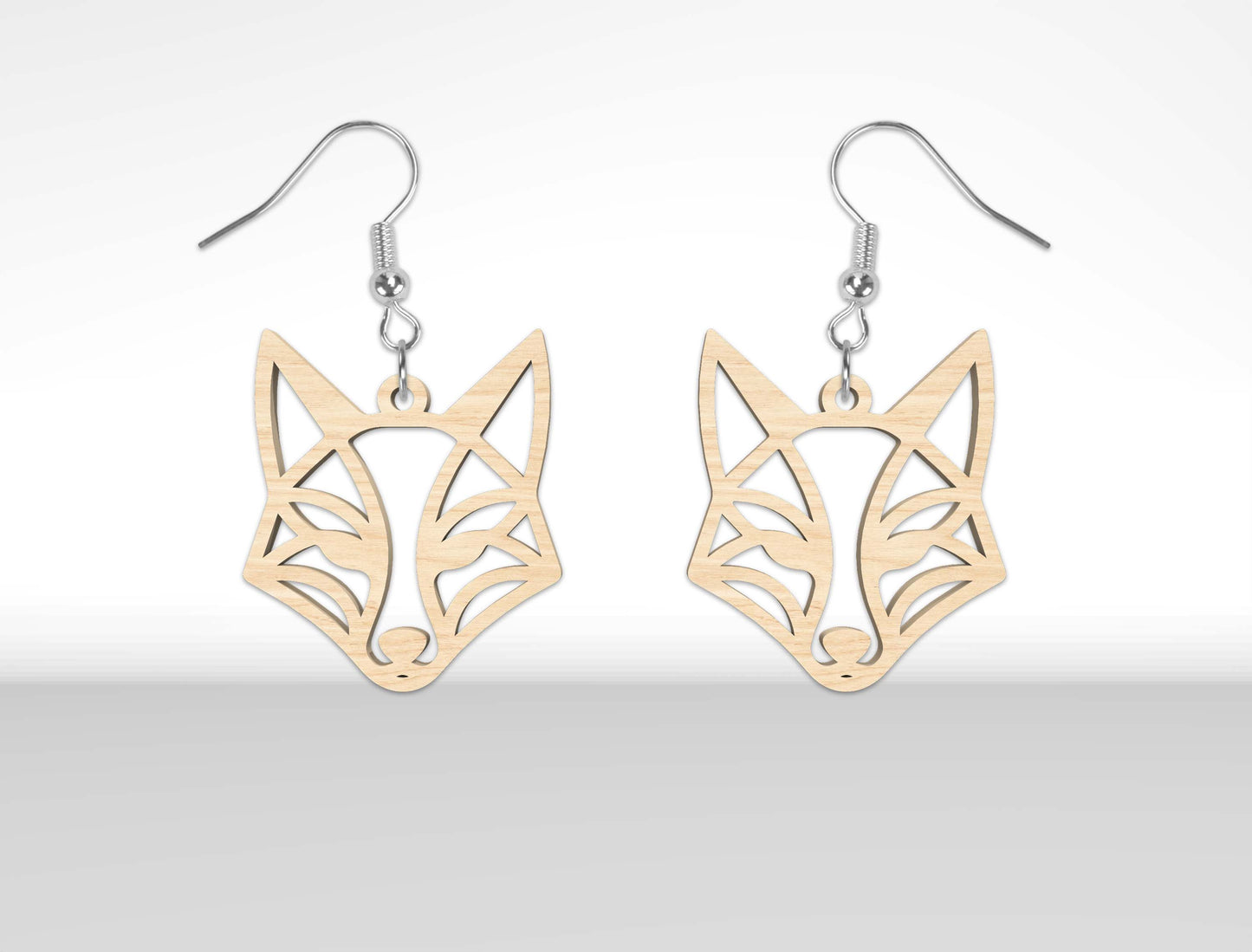 Wooden Animal Earrings SVG Bundle for xTool and Glowforge