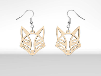 Wooden Animal Earrings SVG Bundle for xTool and Glowforge