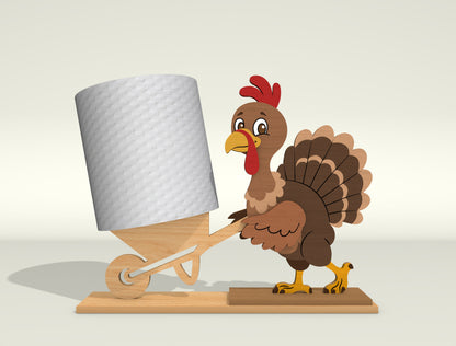 Animal Toilet Holder SVG Bundle for Glowforge, xTool, or LightBurn