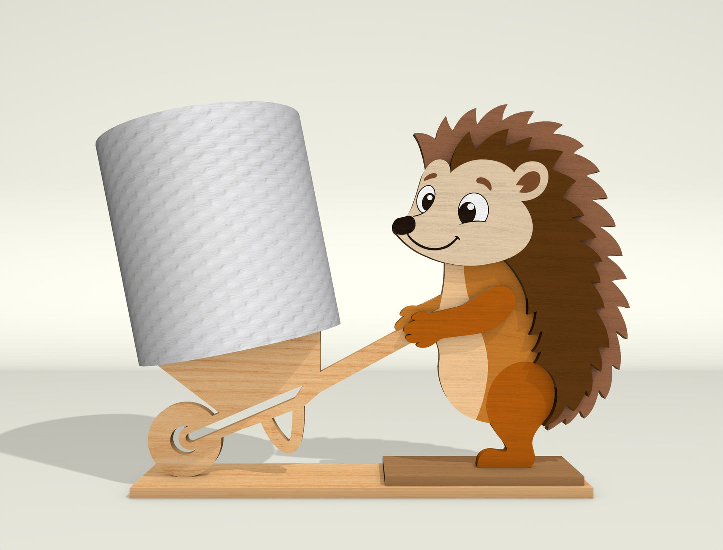 Animal Toilet Holder SVG Bundle for Glowforge, xTool, or LightBurn