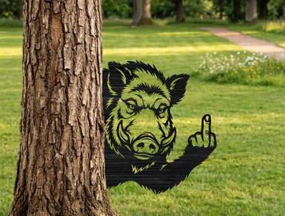 Funny Middle Finger SVG Peeking Animal Bundle