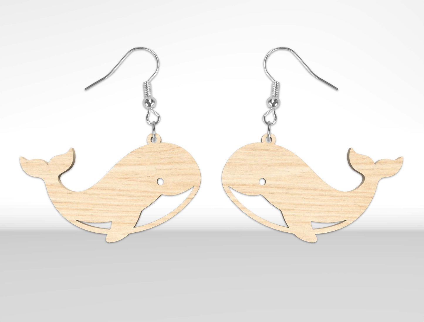 Wooden Animal Earrings SVG Bundle for xTool and Glowforge