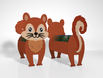Animal Planter SVG Bundle for Glowforge and xTool
