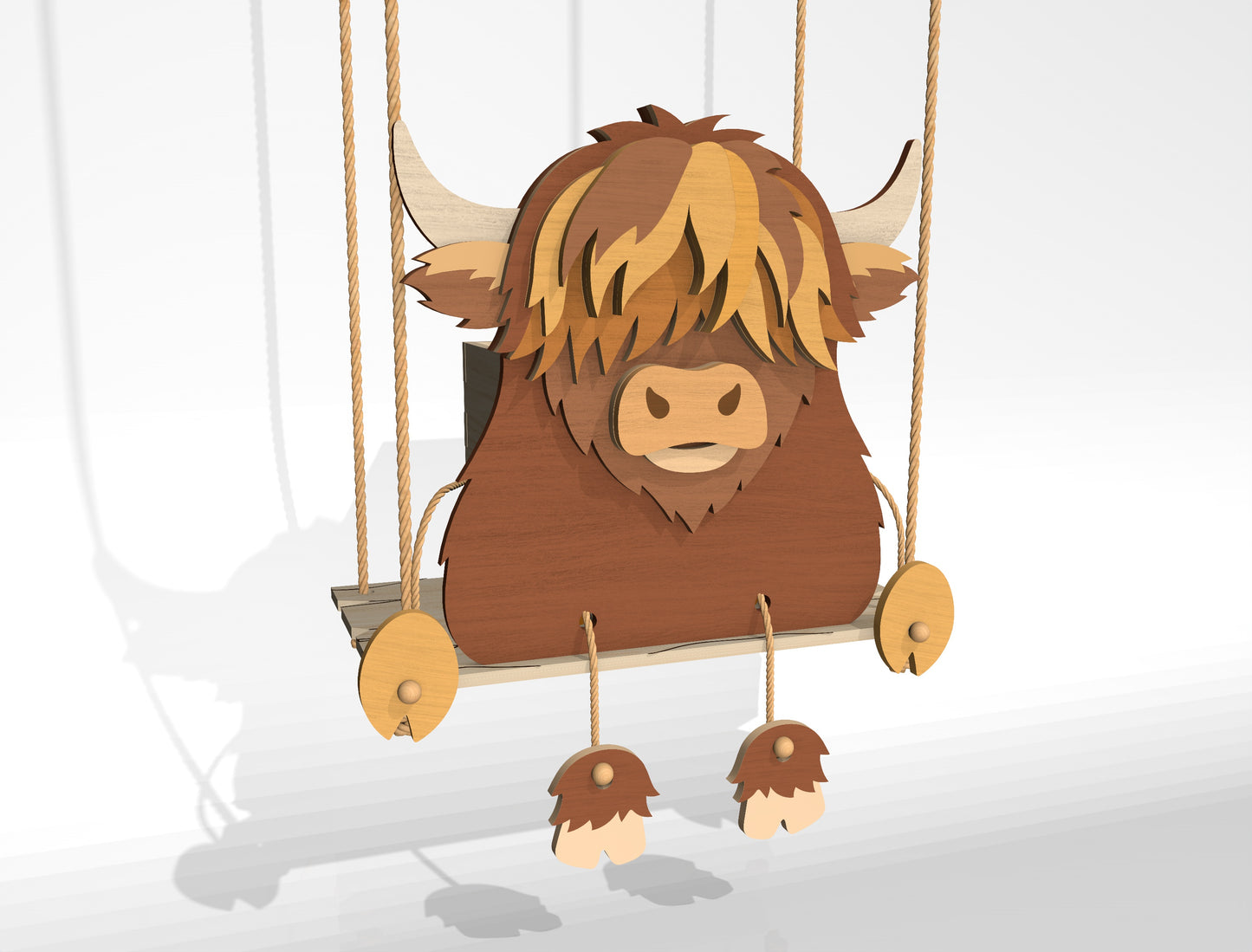 Animal Shaped Wood Planter SVG Bundle for xTool and Glowforge