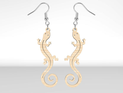 Wooden Animal Earrings SVG Bundle for xTool and Glowforge