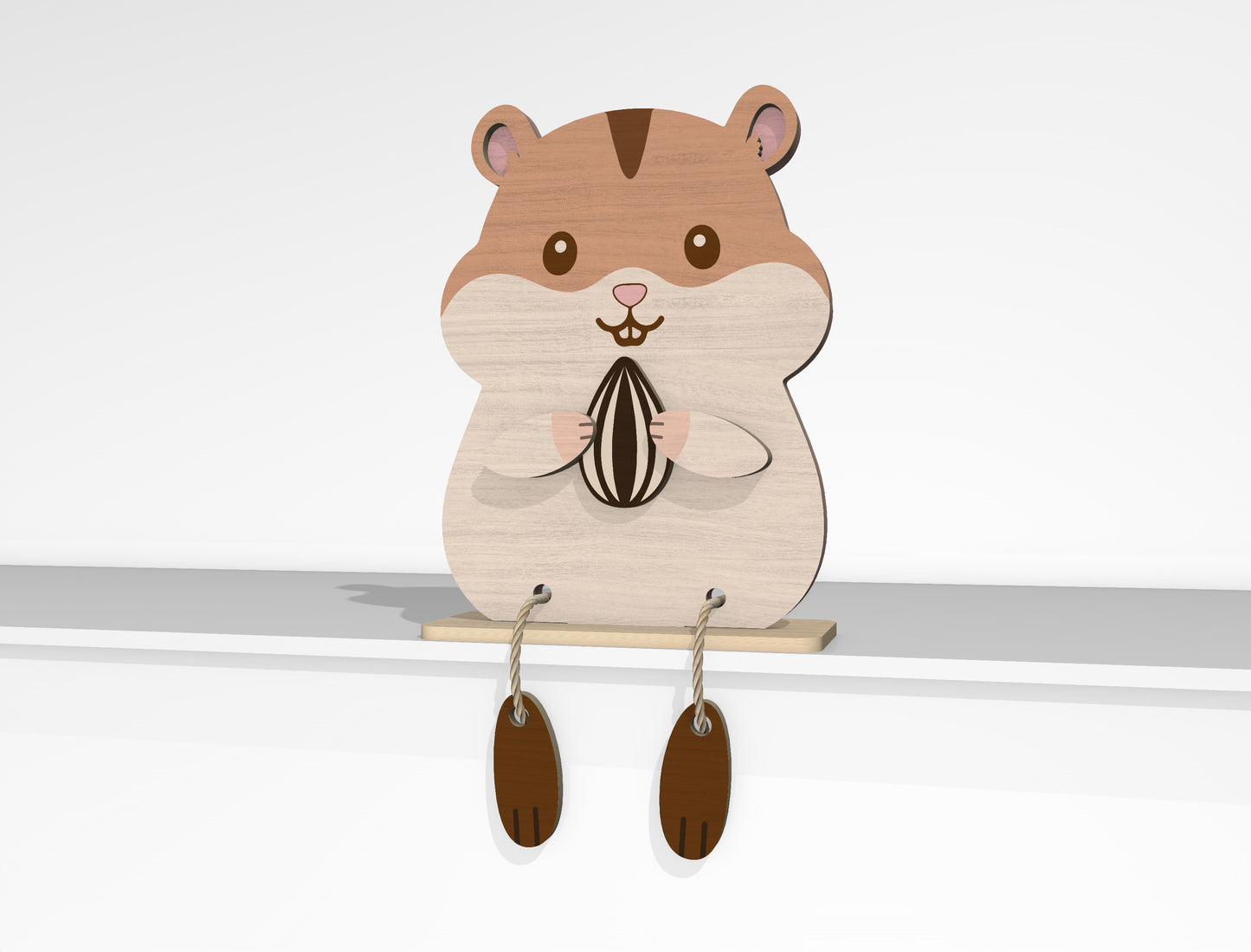 Animal Shelf Sitters SVG Bundle Laser Cut File for xTool and Glowforge