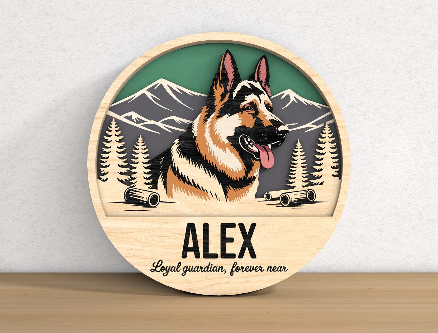 Dog Memorial Sign SVG Bundle for Glowforge, LightBurn, or xTool