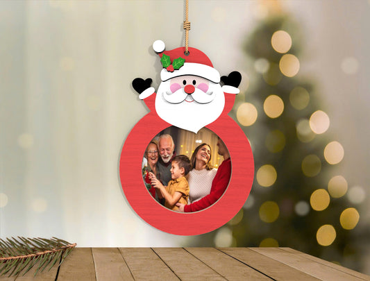 Christmas Character Photo Ornament SVG Bundle 2