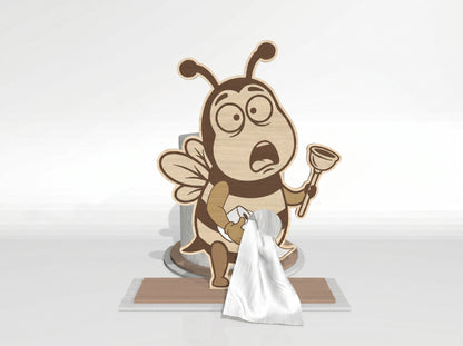 Animal Toilet Paper Holder SVG Bundle for Glowforge and xTool