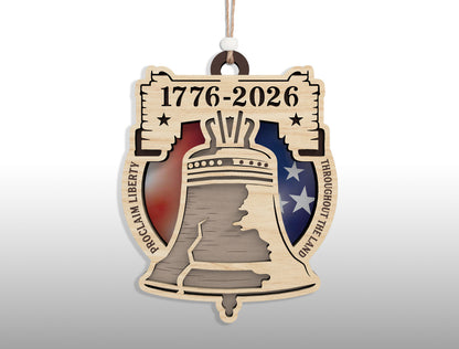 250 Years of America Ornament SVG Bundle for Glowforge