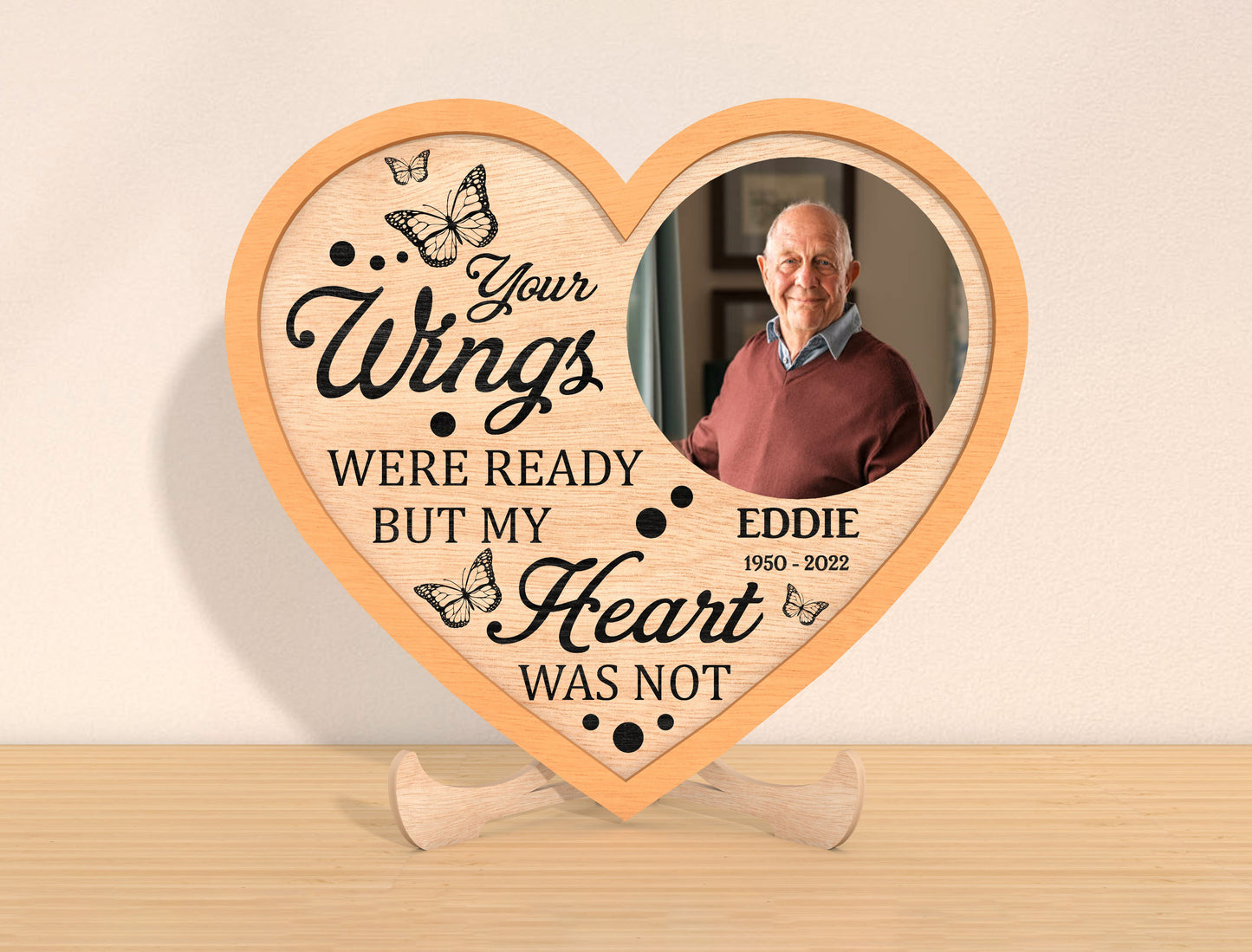Memorial Heart Photo SVG Bundle for Glowforge and xTool