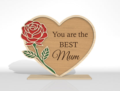 Mother's Day Wooden Sign SVG Bundle Mixed Designs for xTool