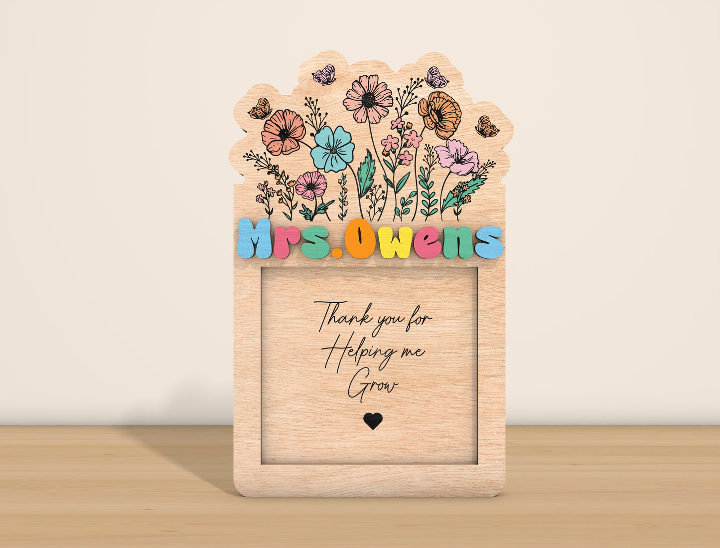 Teacher Note Holder SVG Bundle Laser Cut File for Glowforge and LightBurn