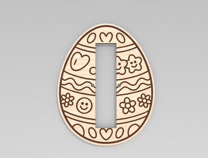 11 Easter Chocolate Holder SVG Bundle Bunny Basket for Glowforge and xTool