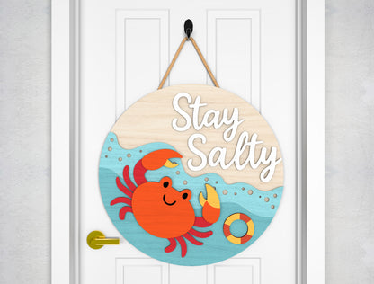 Flip Flop Season Door Hanger SVG Bundle for Glowforge