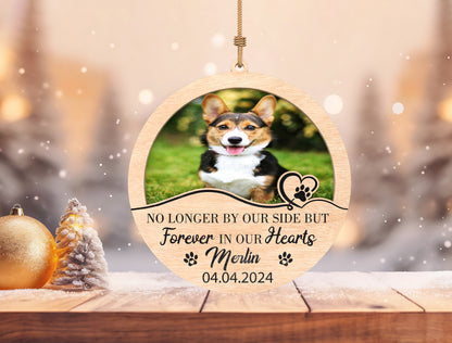 Pet Photo Memorial Ornament SVG for Glowforge and LightBurn
