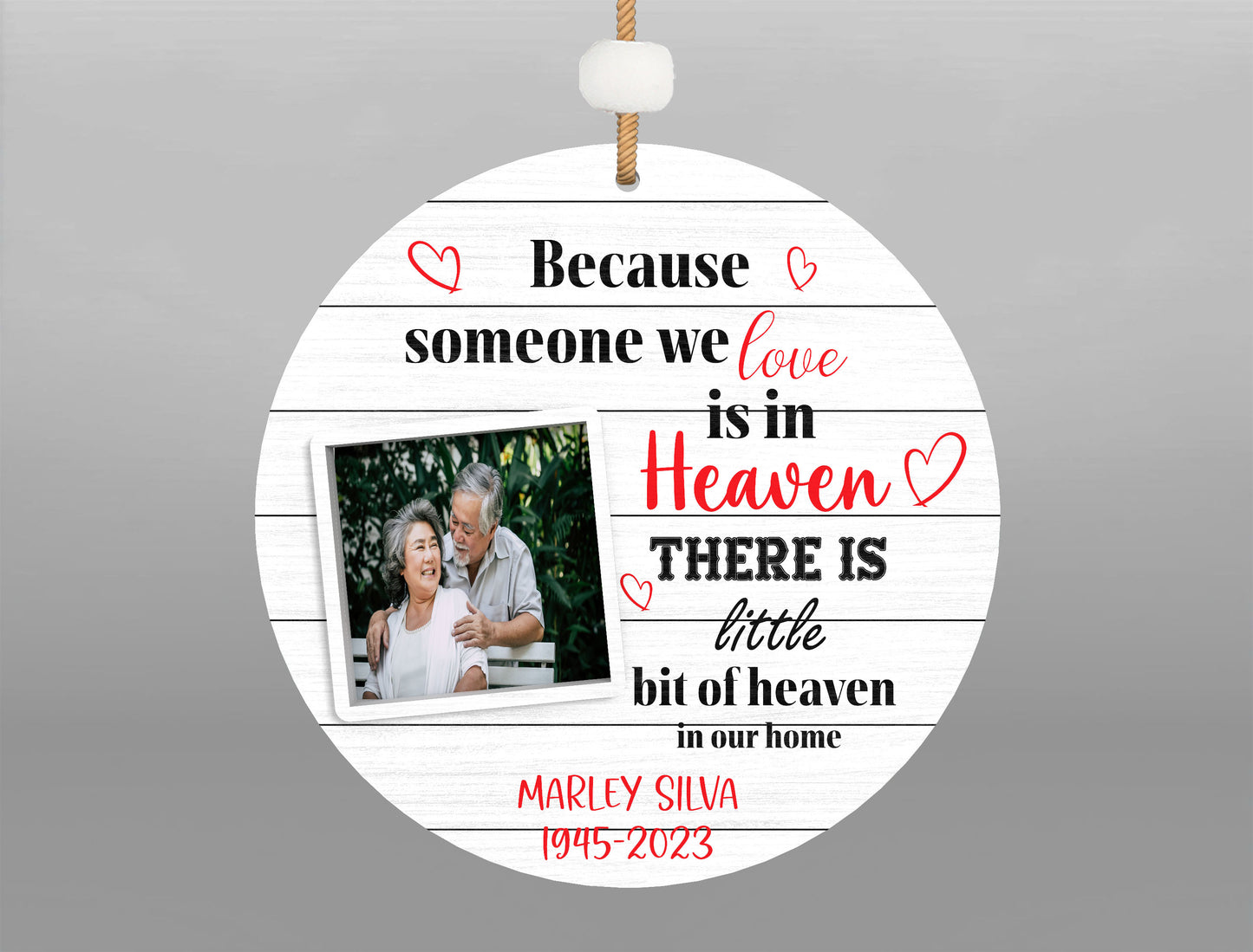 Memorial Photo Ornament SVG Bundle for Glowforge and LightBurn