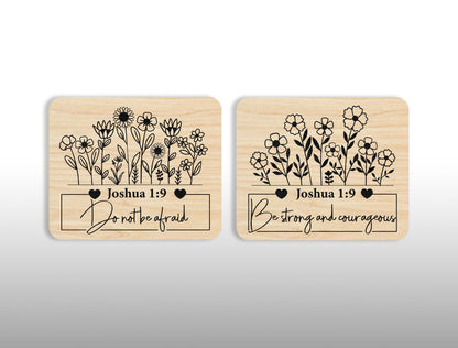 Inspirational Bible Verse Fridge Magnet SVG Bundle for Glowforge and xTool