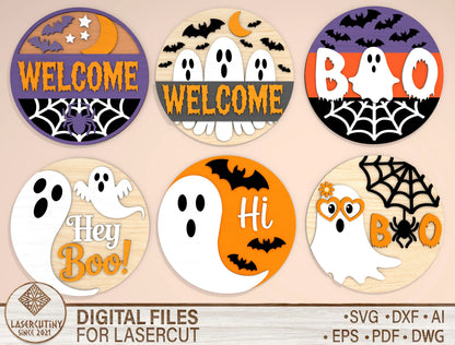 130+ Halloween Fall SVG Bundle Laser Cut Files