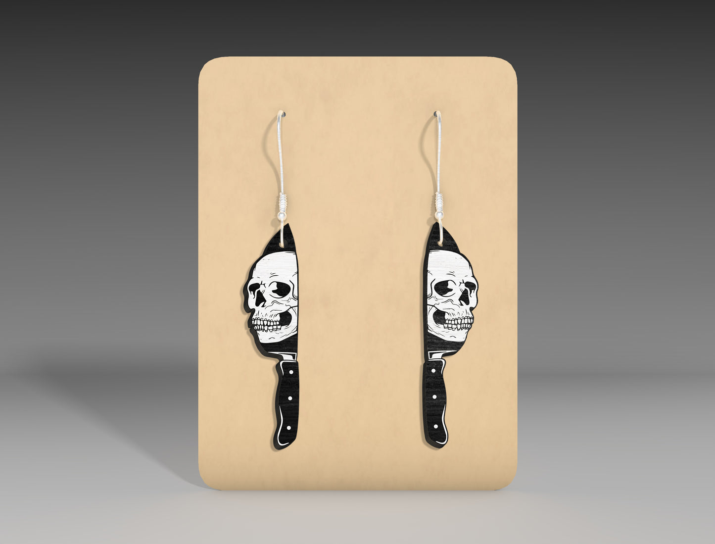 Halloween Horror Knife Earrings SVG Bundle 10 Designs for xTool LightBurn