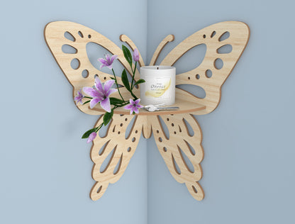 Butterfly Wall Shelf SVG Bundle for Glowforge and xTool