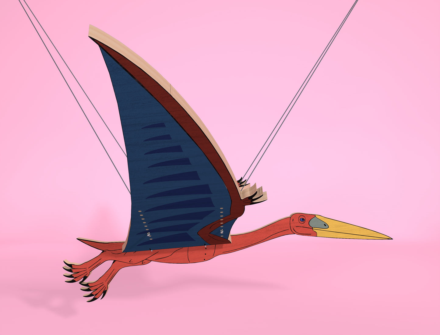 Pterodactyl SVG Bundle Flying Dinosaur Laser Cut File for Glowforge