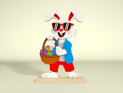 Cute Easter Character SVG Bundle 6 Designs for Glowforge and xTool