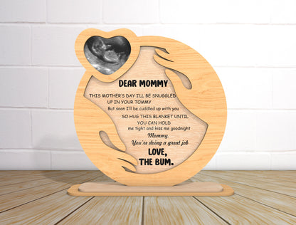 Our First Mother's Day Photo Frame SVG for Glowforge and xTool