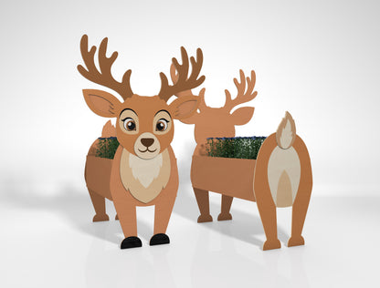 Animal Planter SVG Bundle for Glowforge and xTool