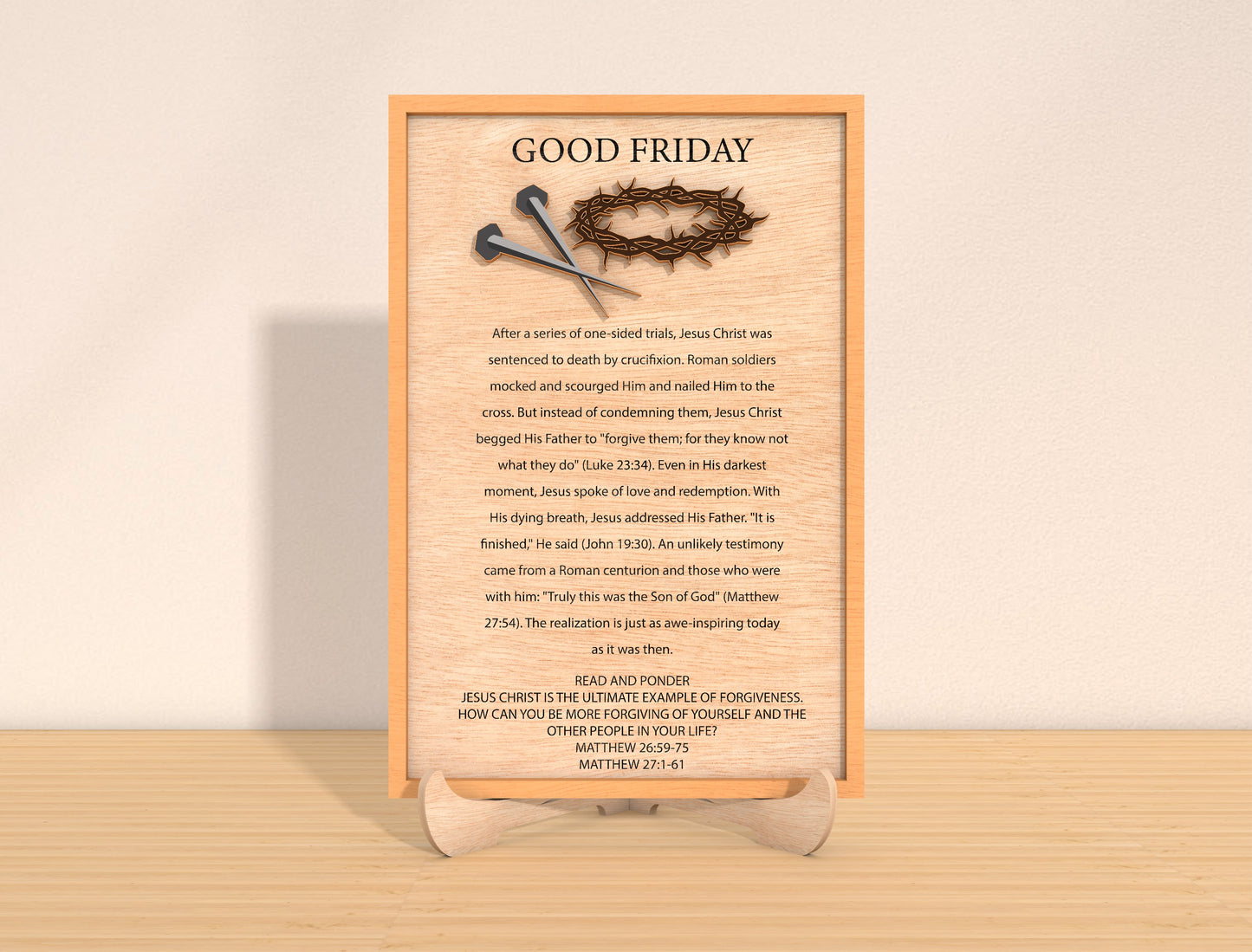 Holy Week Christian SVG Bundle 3 Easter Faith Designs for Glowforge and xTool