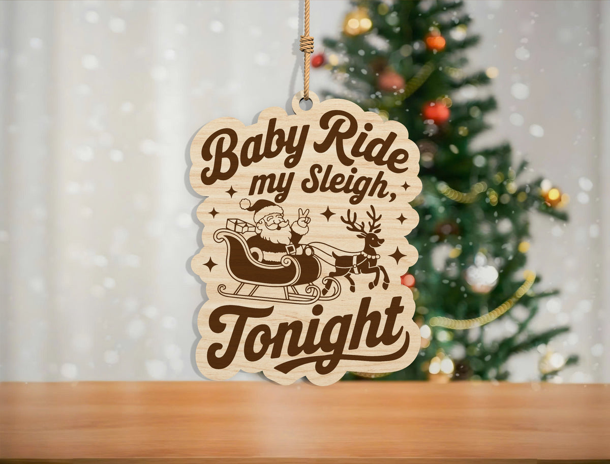 Funny Skeleton Christmas Ornament SVG Bundle Laser Cut Desig 2
