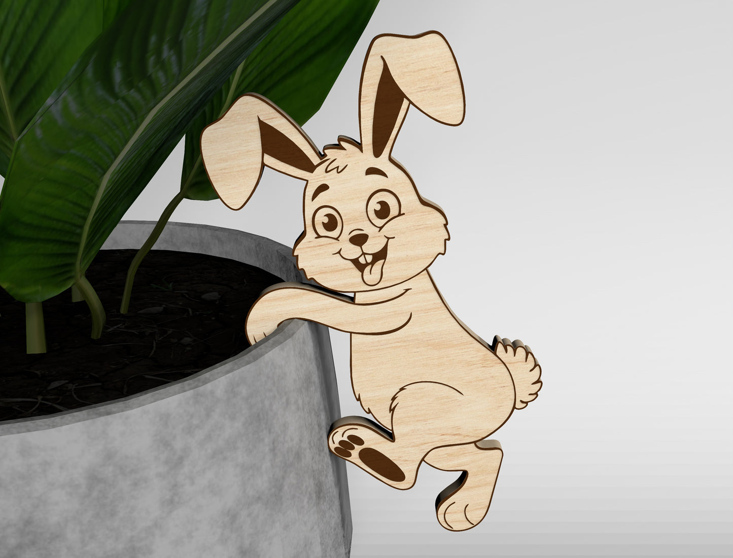 Easter Bunny SVG 26 Dancing Animal Designs Laser Cut for LightBurn and xTool