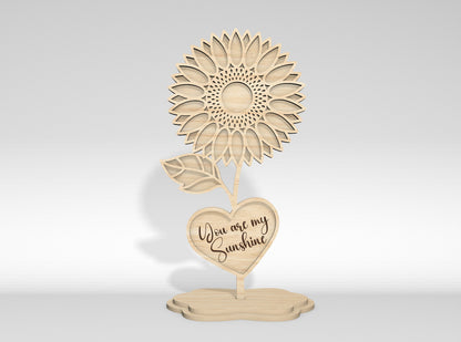Mother's Day Flower Stand SVG Bundle 10 Designs for Glowforge and xTool