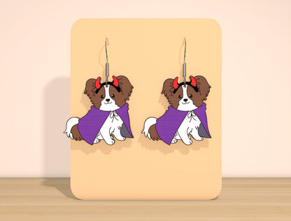 Halloween Dog Earrings SVG Bundle for Glowforge xTool LightBurn 10 Designs
