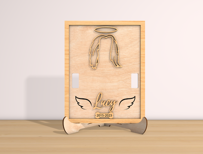 Dog Memorial Collar Holder SVG Laser Cut File for Glowforge