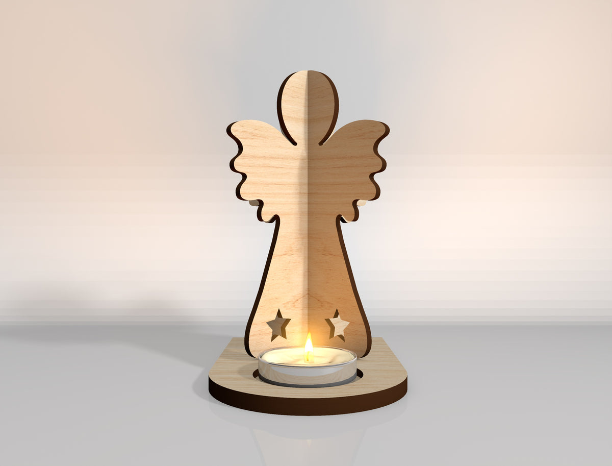 Christmas Nativity Candle Holder SVG Bundle 2