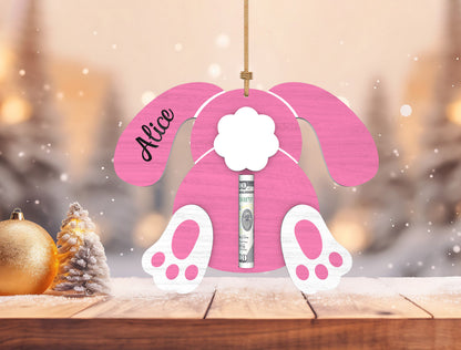 Personalized Bunny Money Holder SVG Bundle 12 Designs for LightBurn