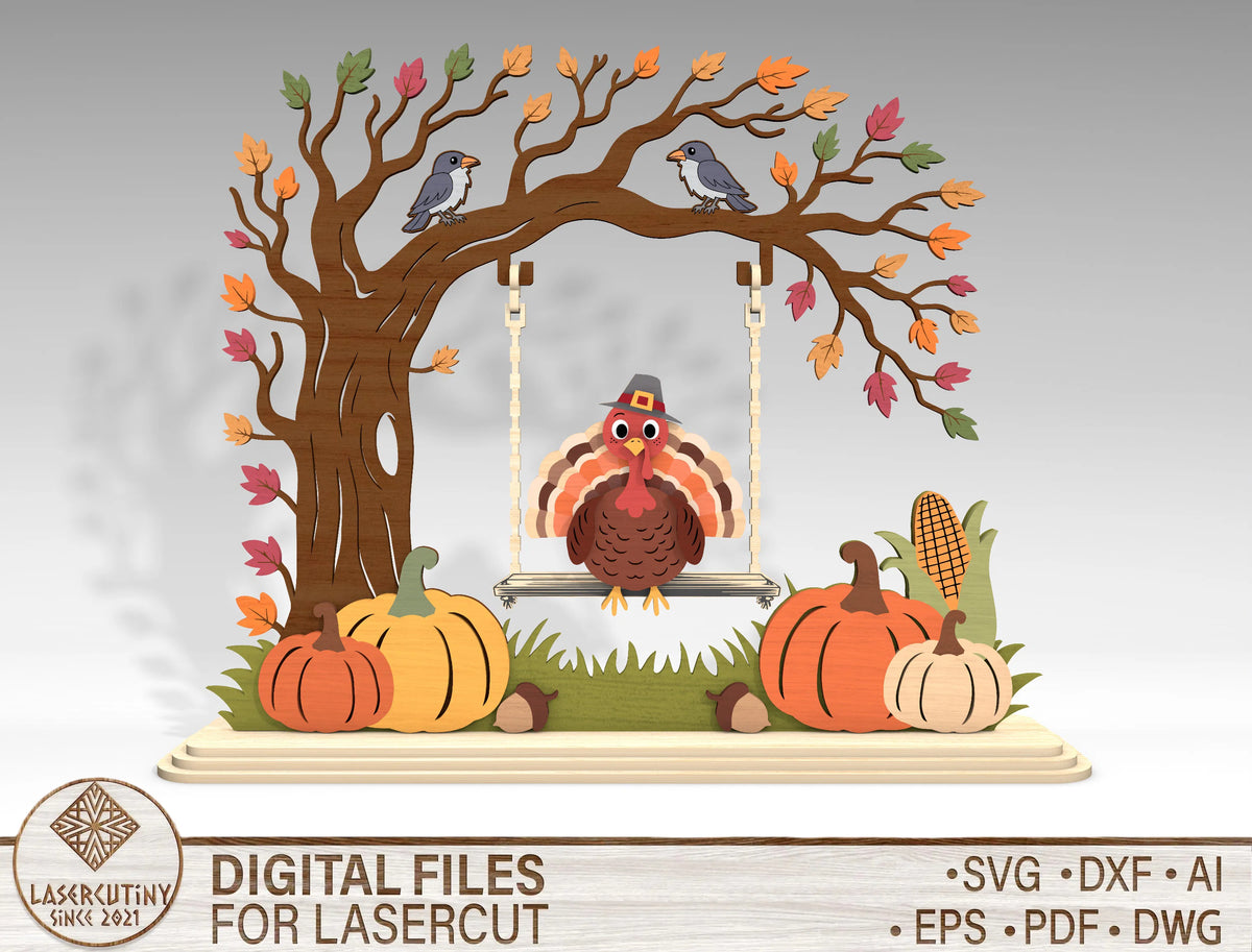 130+ Halloween Fall SVG Bundle Laser Cut Files