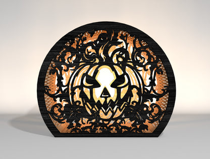 Spooky Halloween Lantern SVG Bundle 10 Designs for xTool Glowforge LightBurn