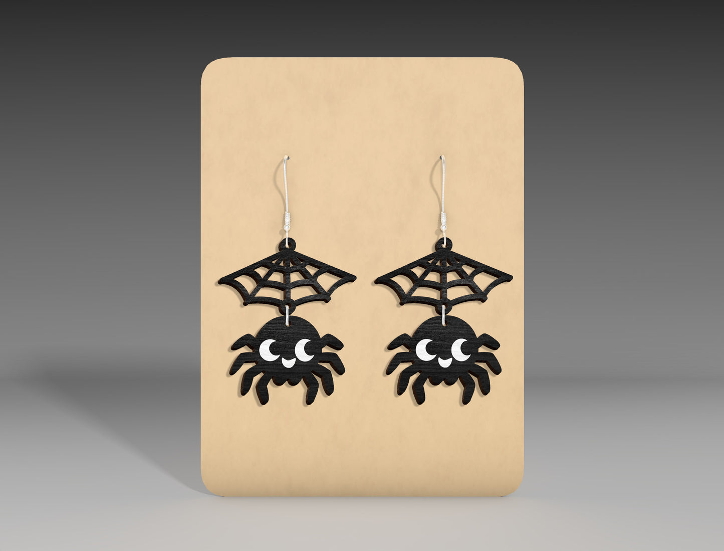Halloween Stud Earrings SVG Bundle 9 Designs for LightBurn Glowforge xTool