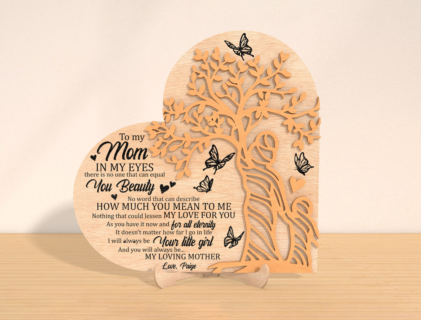 Mother Photo Frame Plaque SVG Bundle 4 Designs for LightBurn and xTool