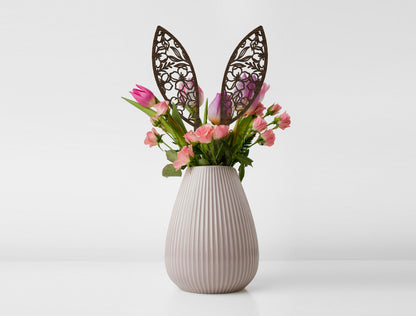 Easter Bunny Ears Plant Stick SVG 20 Designs Laser Cut for LightBurn and xTool
