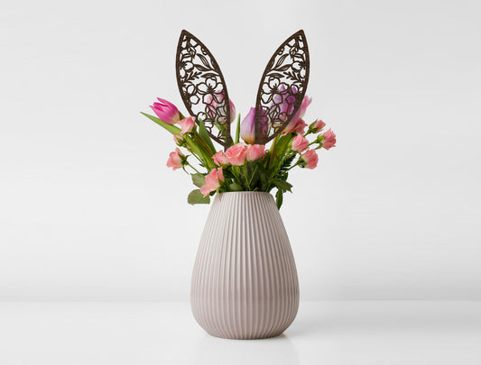 Easter Bunny Ears Plant Stick SVG 20 Designs Laser Cut for LightBurn and xTool