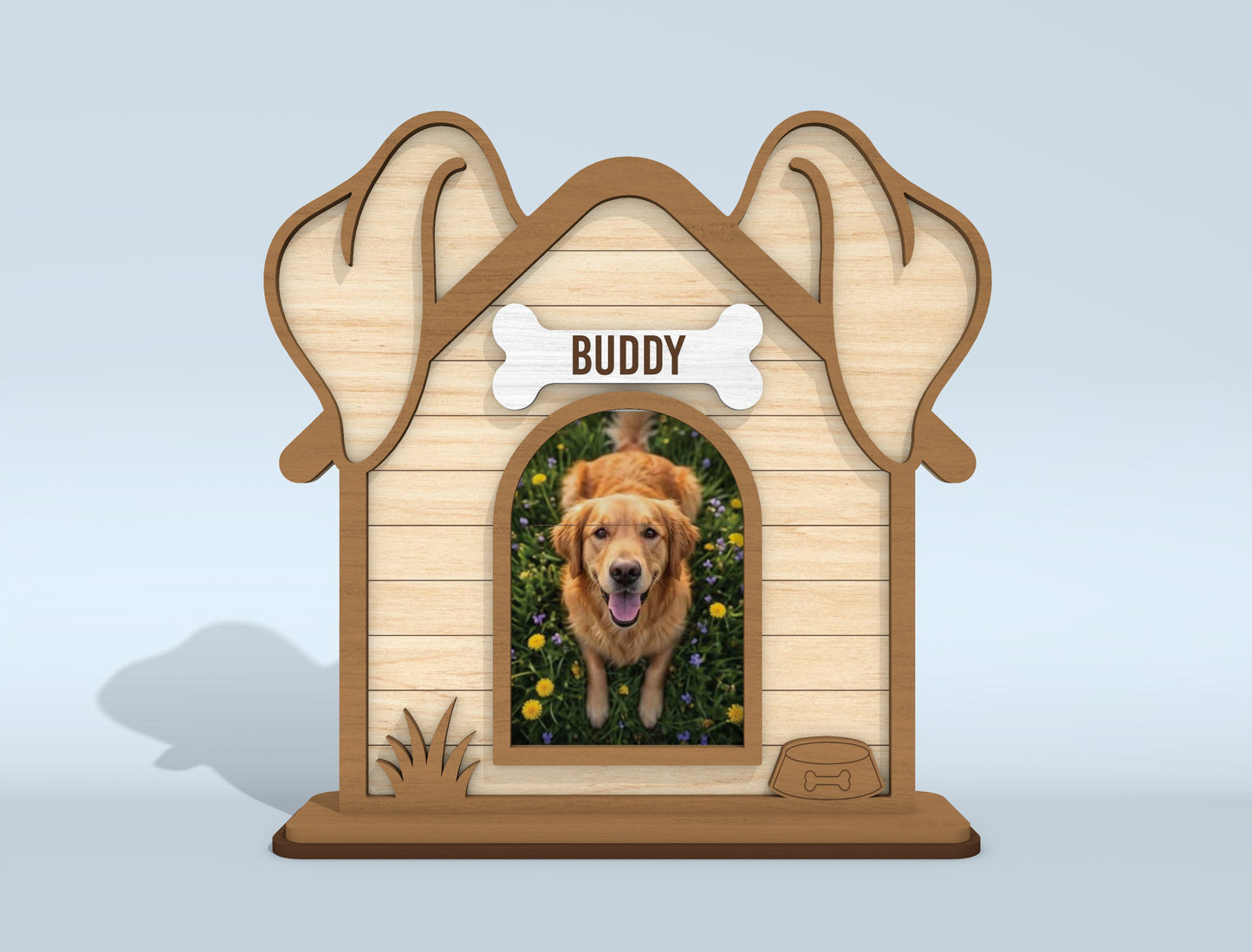 Pet Photo Frame SVG Bundle Laser Cut File for Glowforge and xTool