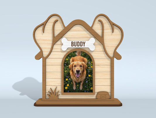 Pet Photo Frame SVG Bundle Laser Cut File for Glowforge and xTool