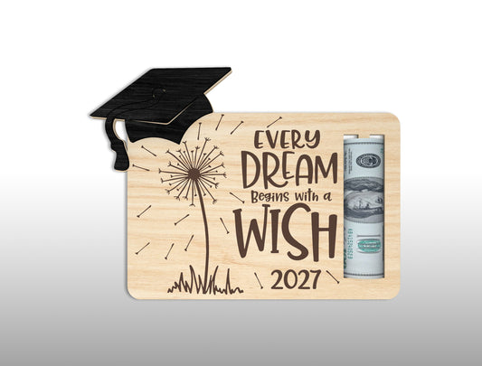 Graduation Money Holder SVG Bundle | Wooden Cash Gift Card Laser Cut File | Glowforge xTool LightBurn Ready