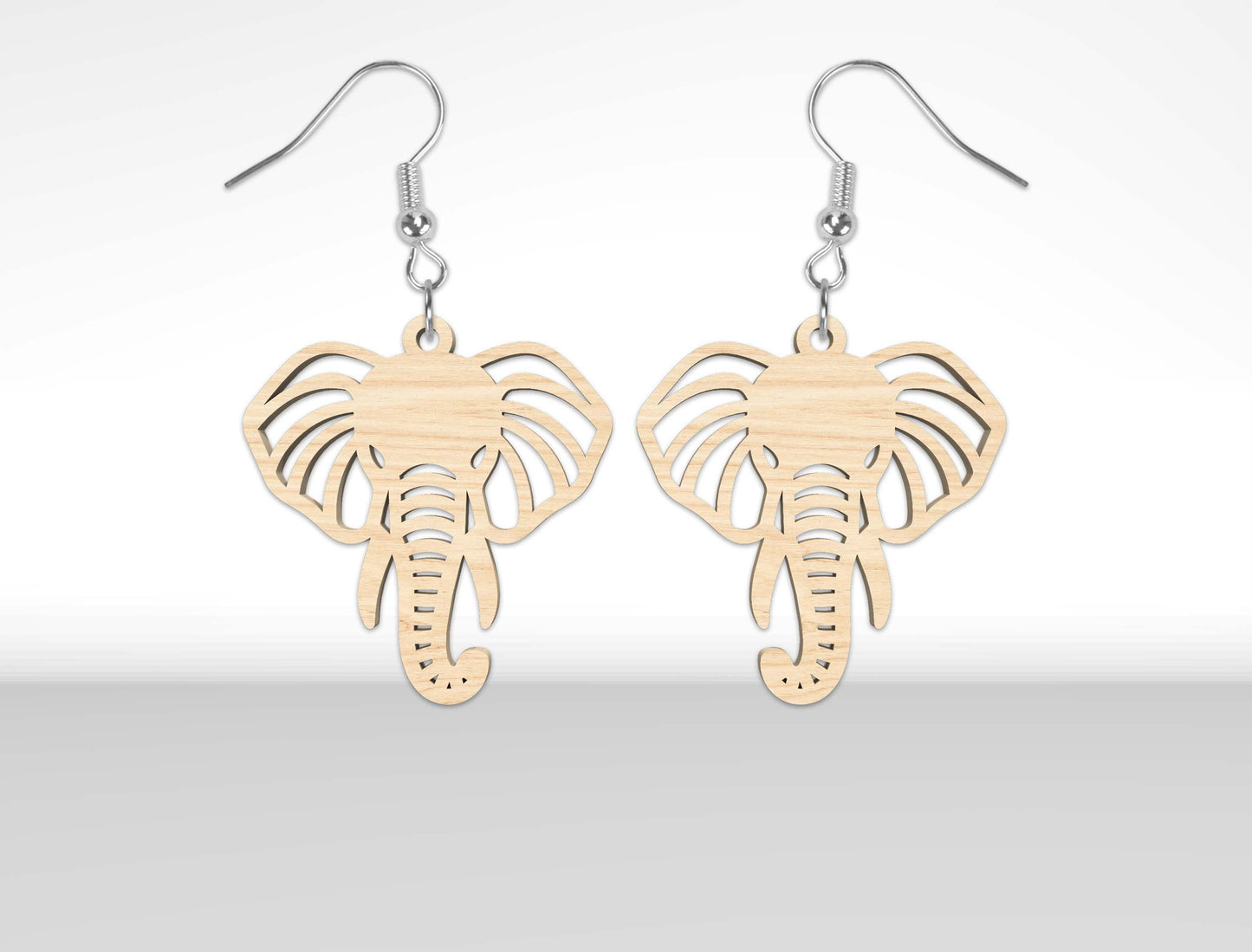 Wooden Animal Earrings SVG Bundle for xTool and Glowforge
