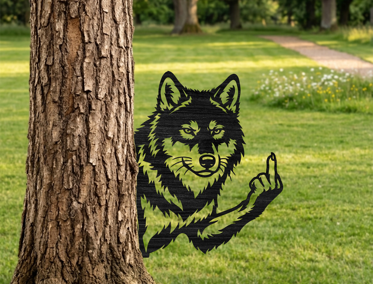 Funny Middle Finger SVG Peeking Animal Bundle