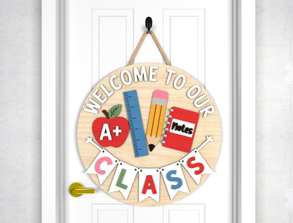 Personalized Pencil Jar Teacher Name Sign SVG Laser Cut File for Glowforge and xTool