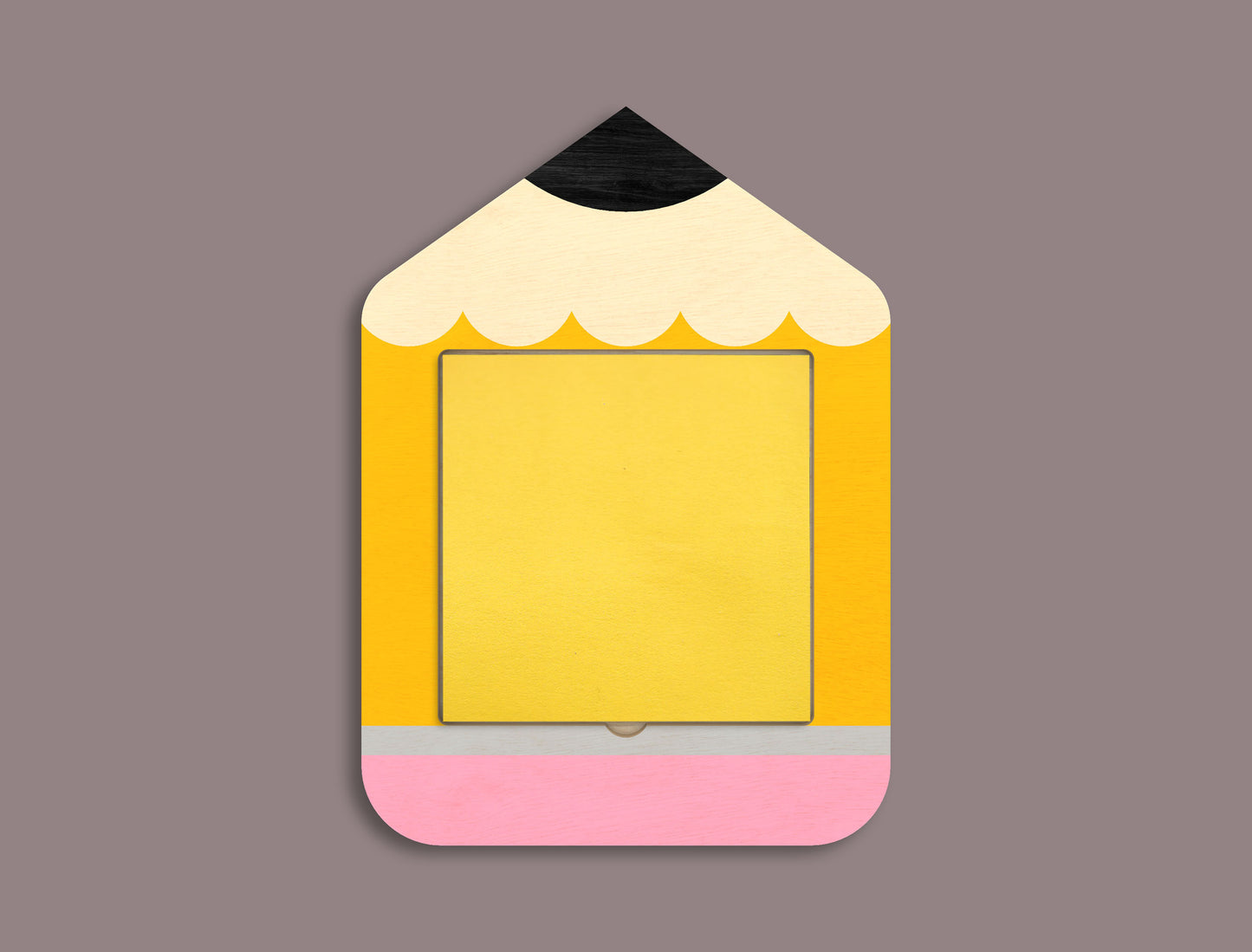 Personalized Teacher Sticky Note Holder SVG for Glowforge and xTool